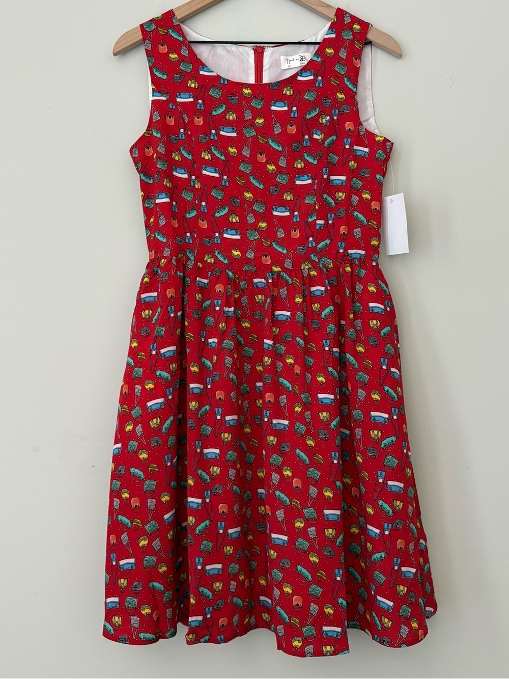 Tulip B Fit-and-Flare Midi Dress